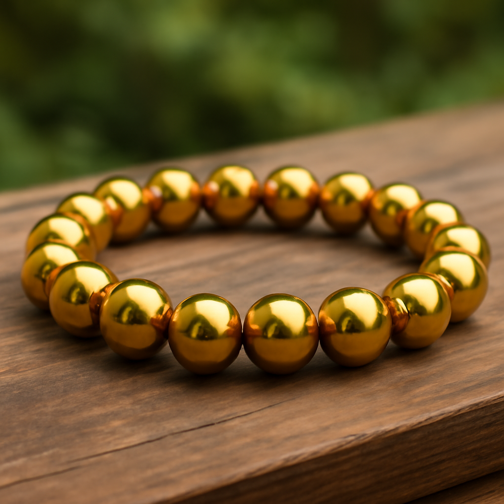 Golden Hematite Bracelet