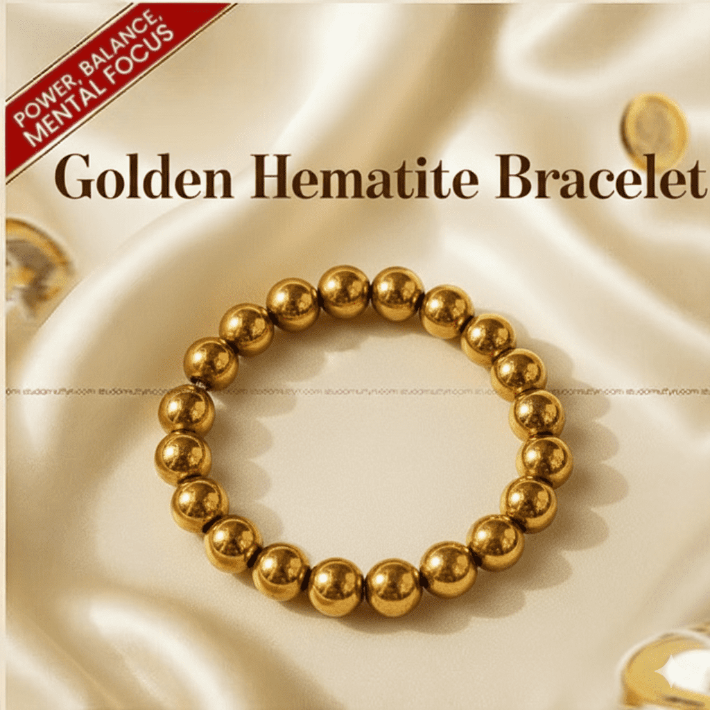 Golden Hematite Bracelet