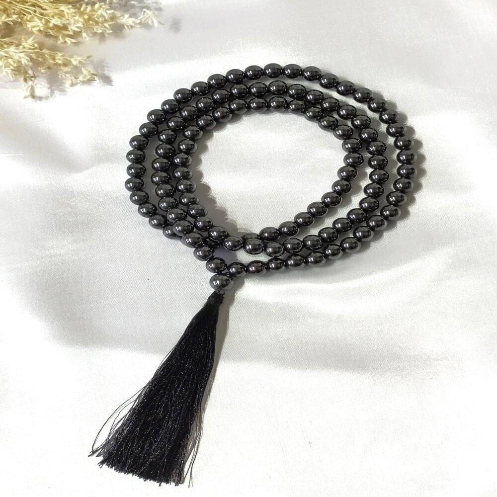 Hematite Gemstone Mala